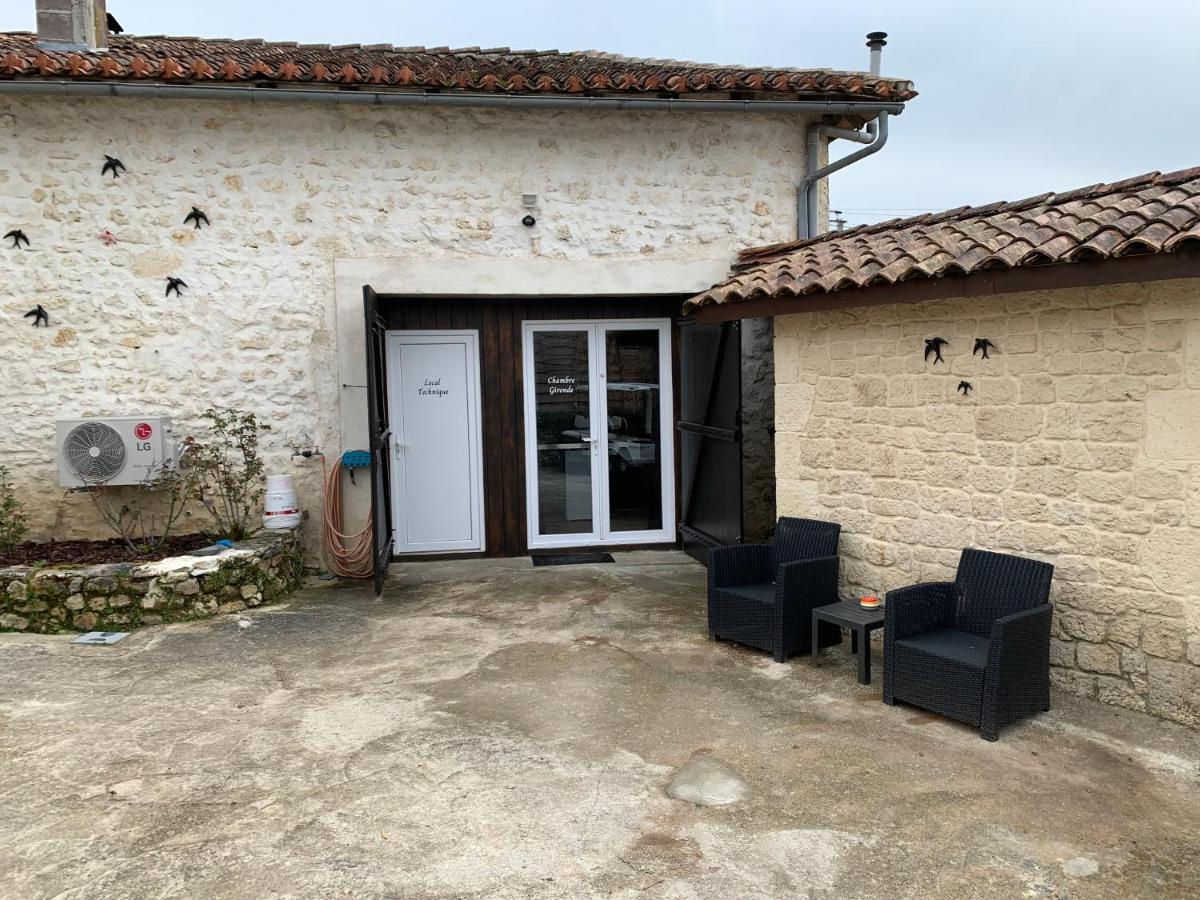 Chambre D'Hotes Naturiste Le Jardin Des Hirondelles Blanzaguet-Saint-Cybard Екстериор снимка